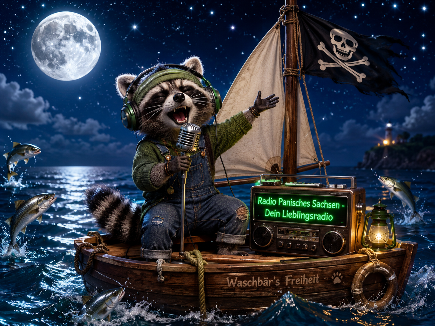 Waschbär